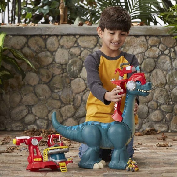 Blazeasaurus🦕 & Sparks McKenzie Playset + Troopersaurus & Bobby🦕BUNDLE SET🆕 - Picture 10 of 15